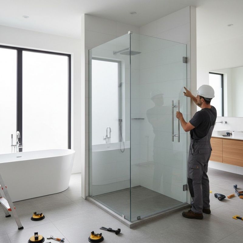 Glass Shower Door Installation in Denver, CO
