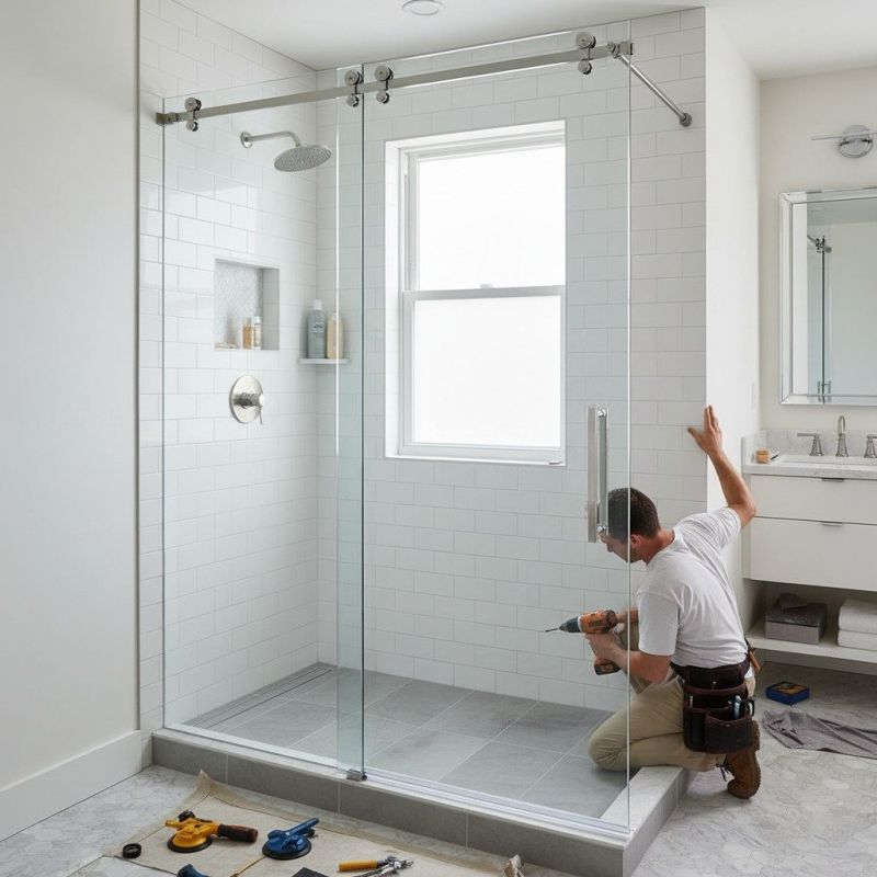Shower Door Installation in Alpharetta, GA
