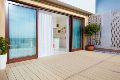 Wood Sliding Door Installation in Wilmington, NC